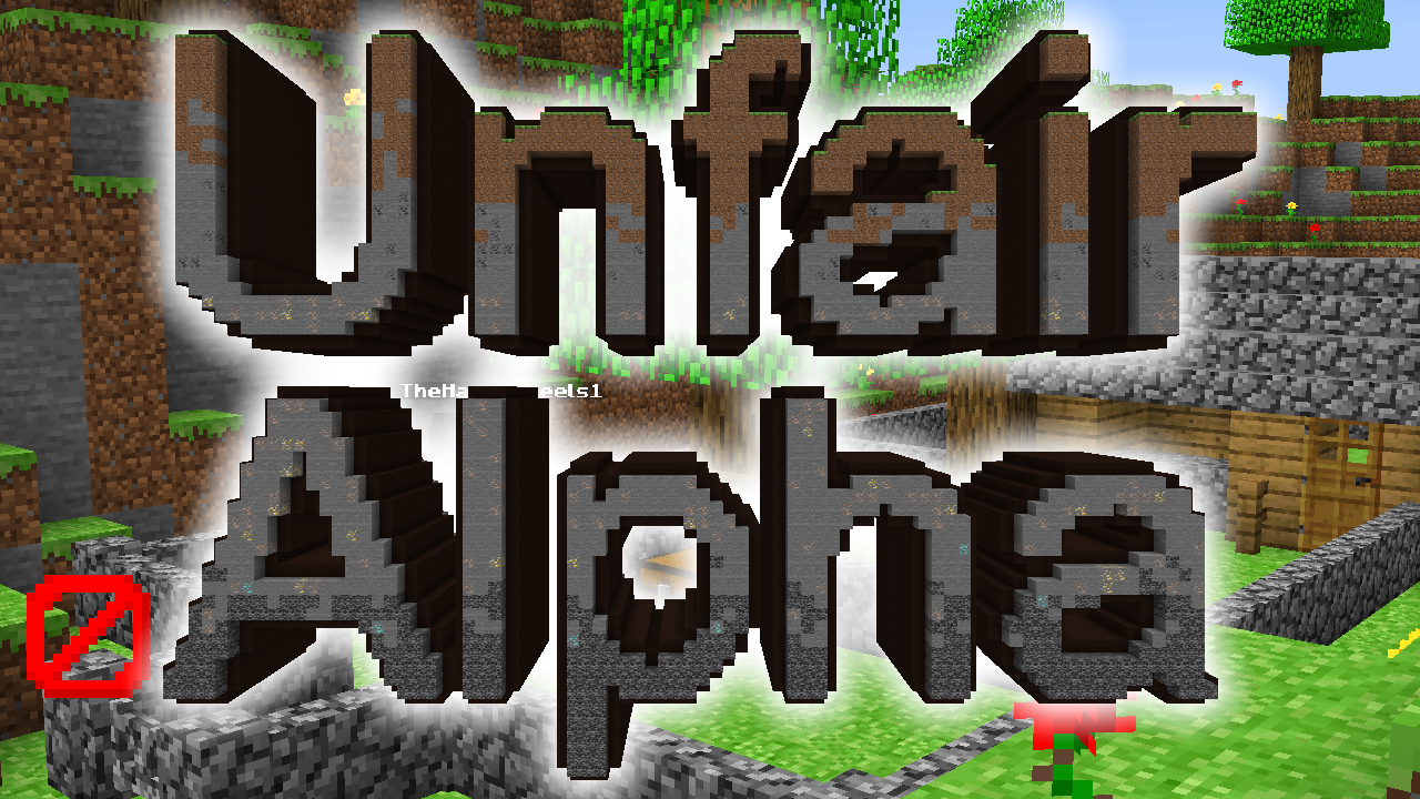 下载 UNFAIR ALPHA 对于 Minecraft 1.14